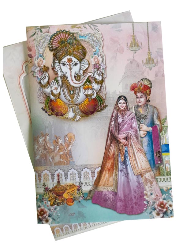 IN28 — wedding invitation card