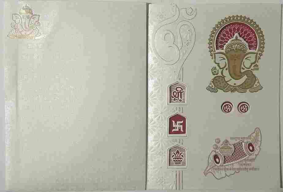 HN10 — wedding invitation card