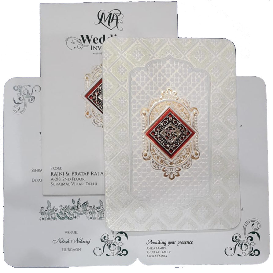 INS37 — wedding invitation card