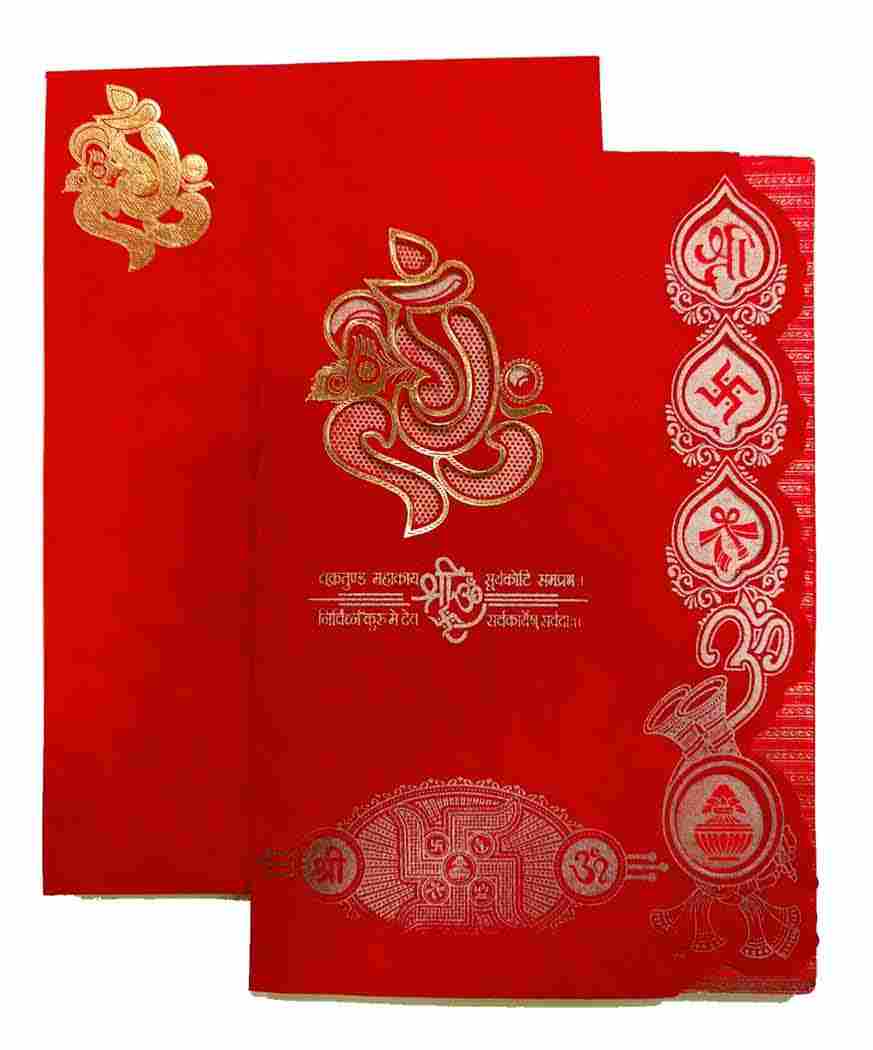 HA78 — wedding invitation card
